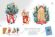 Have a sweet Christmas!, a Decorative Illustration by Watercolor by Tonia Tkach (Thumbnail 2 of 3)