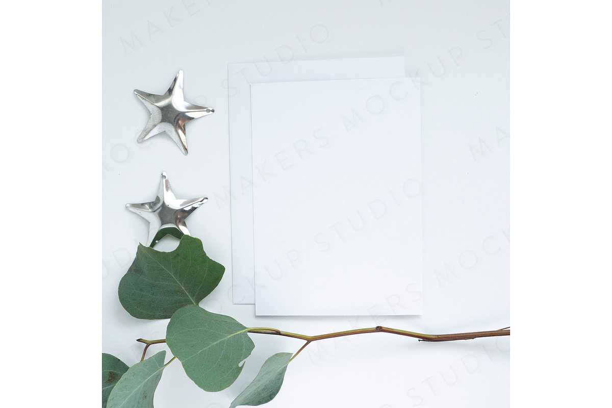 Christmas Card Mockup Bundle, a Product Mockup by Makers Mockup Studio (Photo 9 of 11)