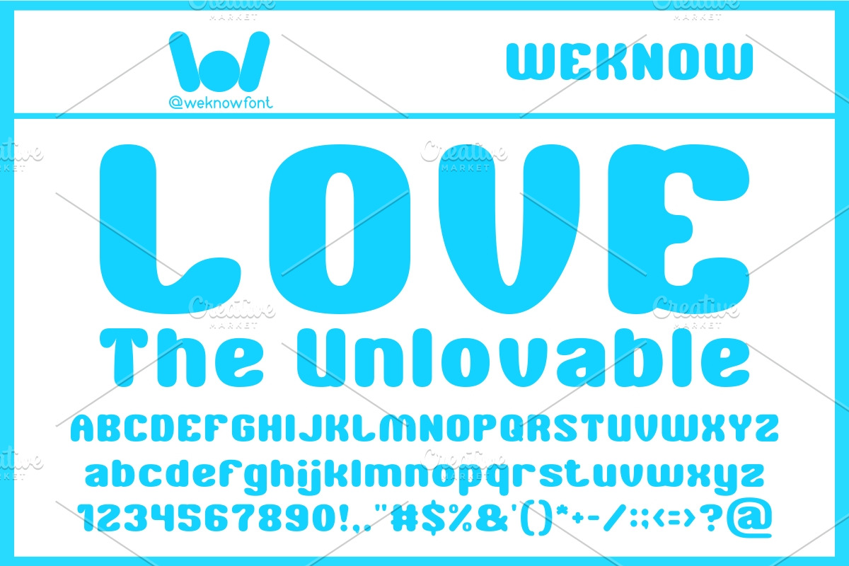 Nice font, a Font by weknow (Photo 5 of 8)