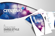 RW Creative Swiss Agency Identity, a Stationery Template by Reclameworks (Thumbnail 1 of 5)