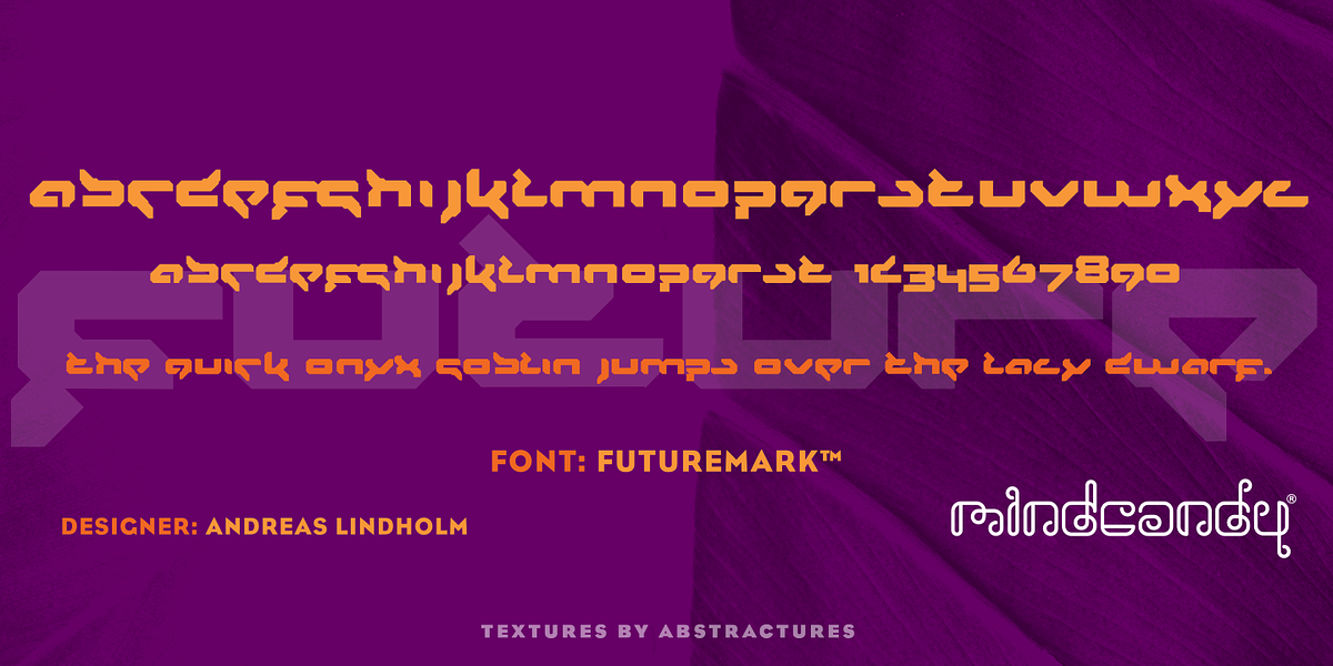 Futuremark™, a Font by MINDCANDY