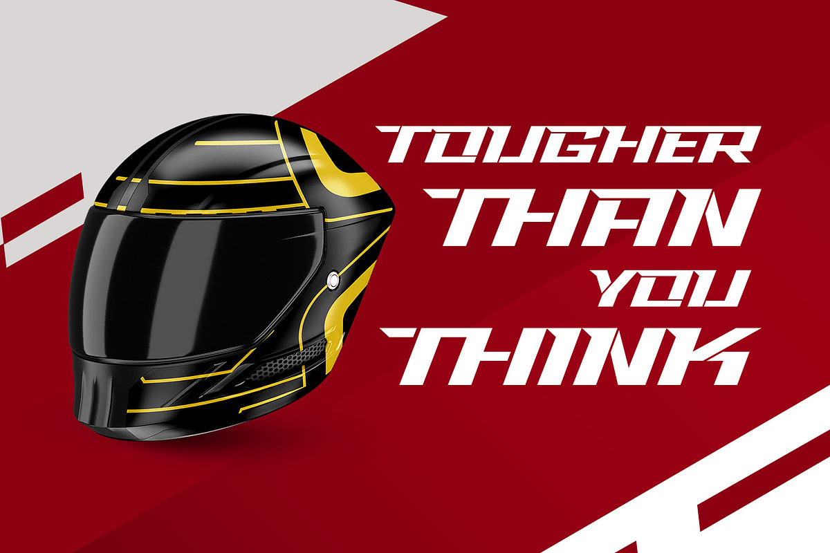Trinos - Sporty Tech Font, a Font by Arterfak Project (Photo 7 of 15)