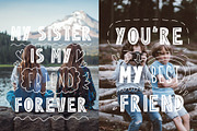 Friends Forever - Childrens font duo, a Script Font by JuliyArt (Thumbnail 5 of 13)