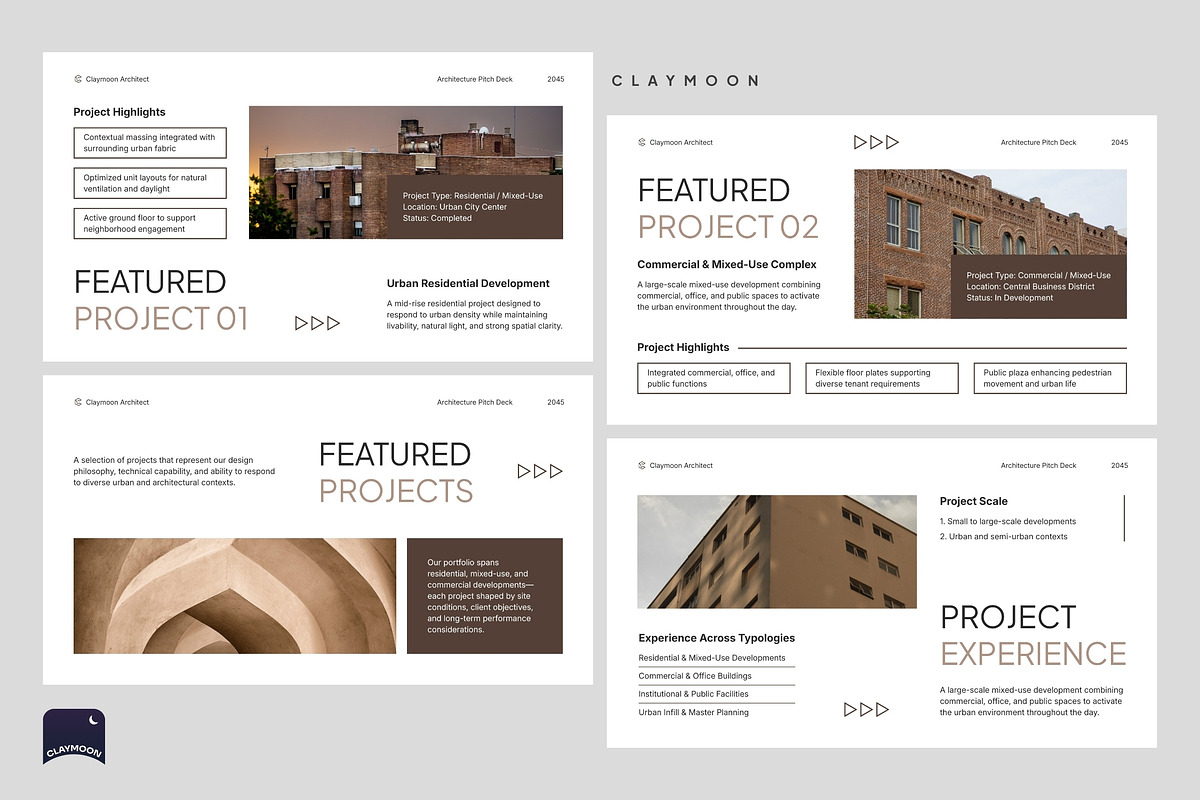 Architecture Pitch Deck, a Presentation Template by Claymoon Lab (Photo 5 of 7)