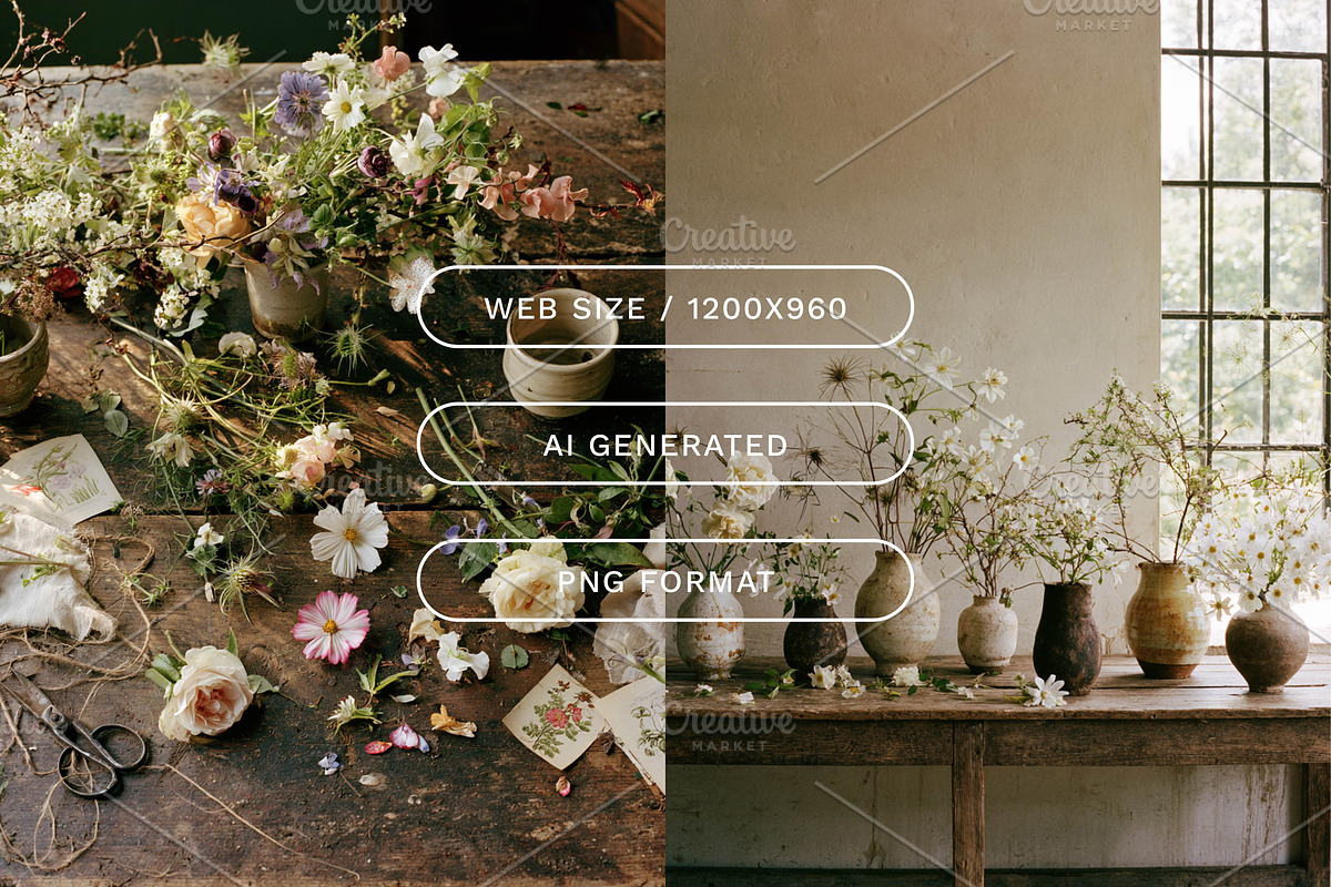 50 English Style Floral Stock Photos, a Nature Photo by SB DESIGN (Photo 5 of 5)