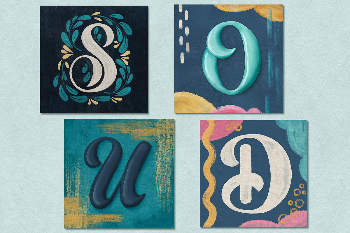 Distressed Paint Set for Procreate, a Brush Add-On by Cynlop Ink (Photo 10 of 10)