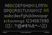 Capsplay -  Futuristic Dot Pixel, a Sans Serif Font by Typia Nesia (Thumbnail 3 of 14)