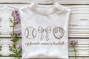 My Favorite Season Is Baseball PNG, an Illustration by OK Design (Thumbnail 4 of 5)