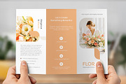 Flower Shop Trifold Brochure, a Brochure Template by WheelieMonkey (Thumbnail 2 of 3)