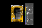 Hard Drive Storage Mockup, a Mockup by TuomoDesign (Thumbnail 3 of 3)