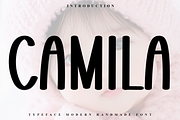 Camila, a Script Font by FreshTypeINK (Thumbnail 1 of 7)