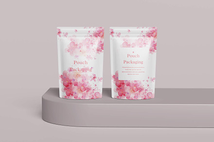 Pouch Packaging Mockup