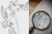 Ornate Borders Template, a Decorative Illustration by Century Library (Thumbnail 7 of 7)