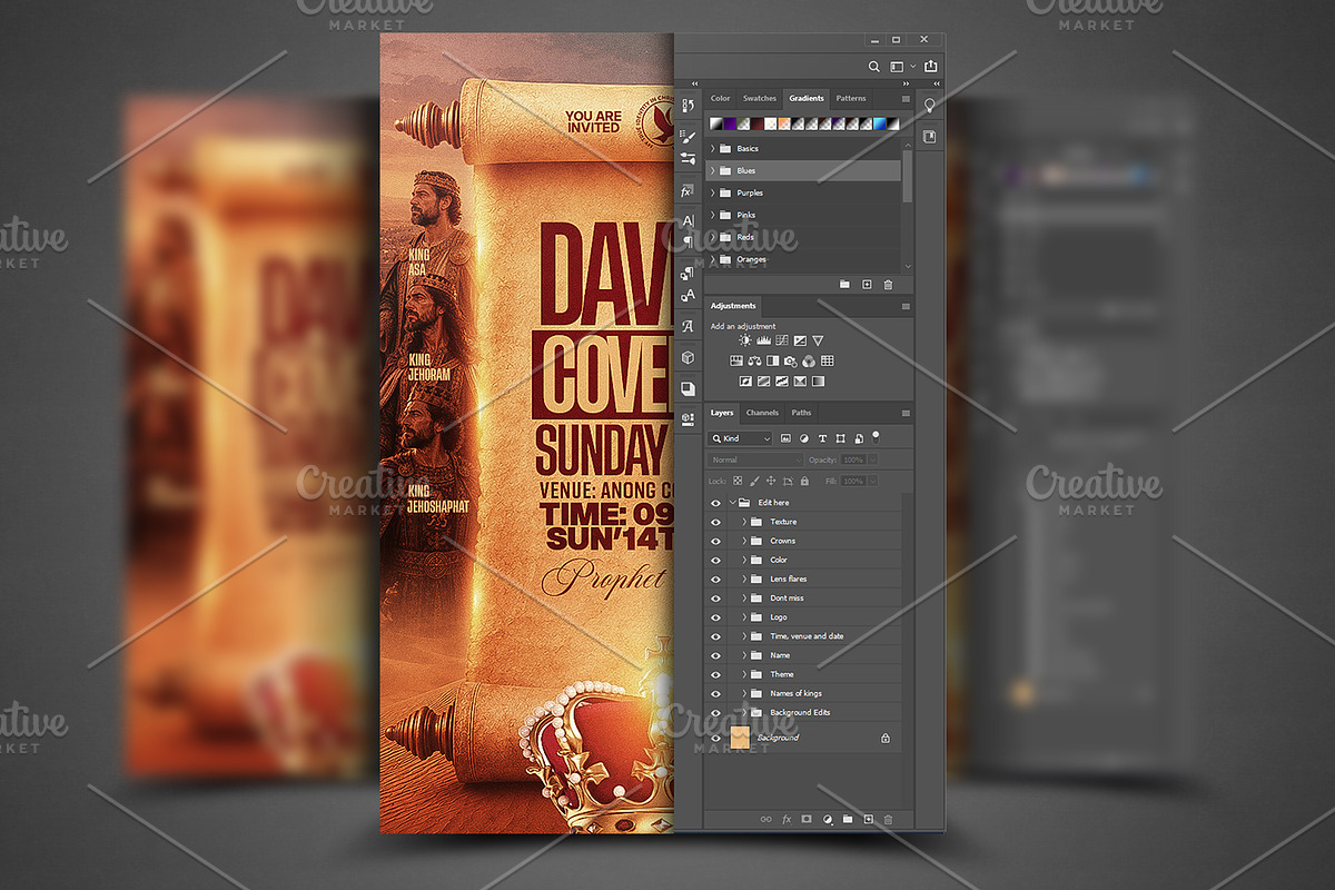 Davidic Covenant Church Flyer Templa, a Social Media Template by church flyer templates (Photo 5 of 10)