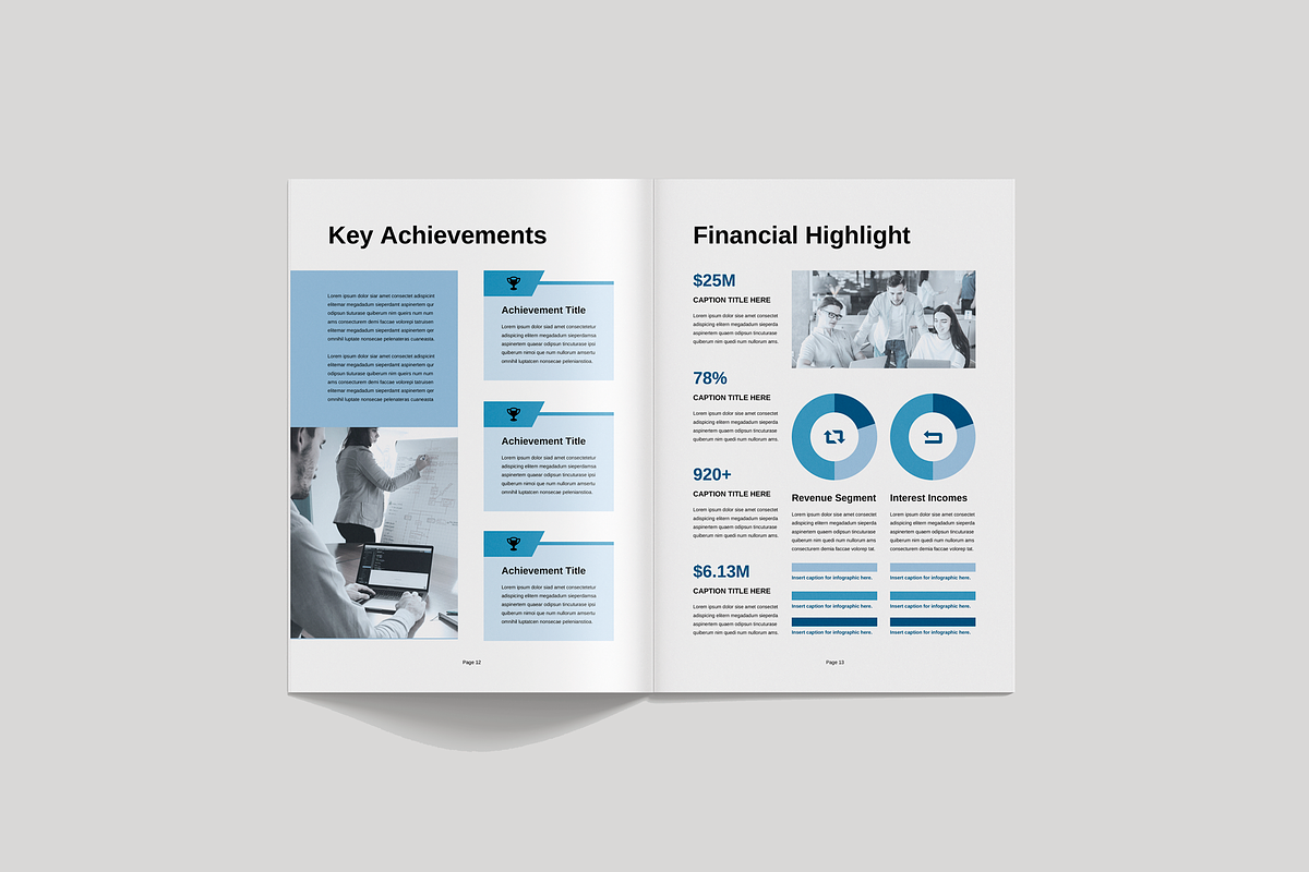 Company Profile Brochure, a Brochure Template by Leaflove (Photo 7 of 10)