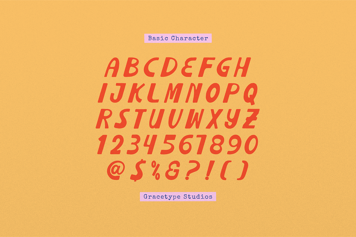 Vinyl Player | Playful Hand Drawn, a Handwritten Font by gracetype_studio (Photo 10 of 12)