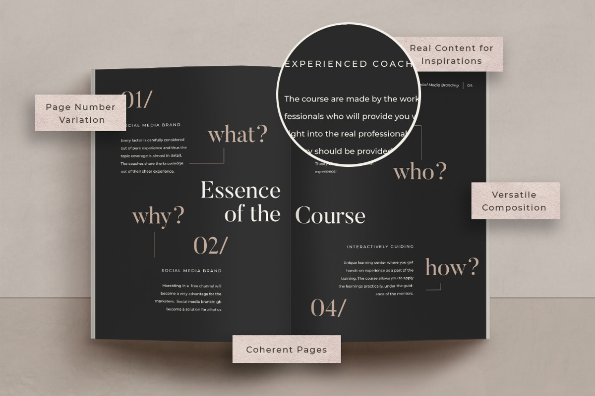 Workbook Creator For Coach CANVA PS, a Magazine Template by Eviory (Photo 21 of 31)