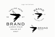 Bird- Premium Logo Template, a Branding & Logo Template by Minimalist Logos (Thumbnail 3 of 7)
