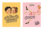 1950s Collage Art Pack, a Background Graphic by Pulpixel Design (Thumbnail 3 of 14)