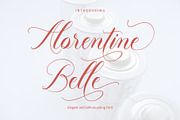 Alorentine Belle, a Script Font by Jackgridden (Thumbnail 3 of 18)