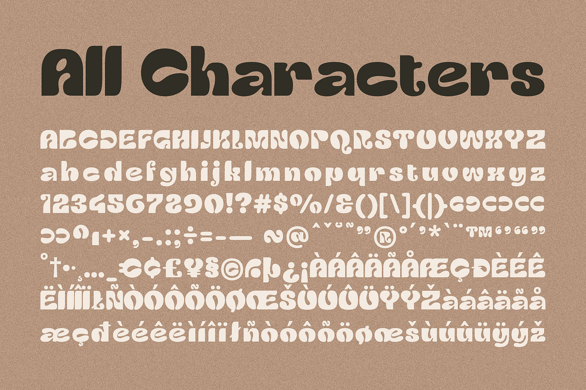 CS Mocha – Decorative Font, a Sans Serif Font by Craft Supply Co. (Photo 8 of 8)