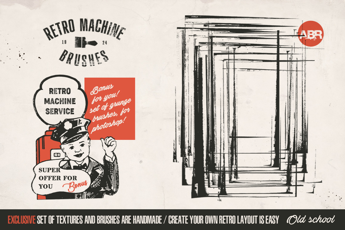 Retro Set, a Texture Graphic by Retro Machine (Photo 7 of 7)