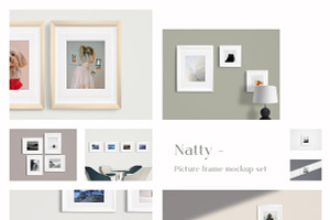 Natty Picture Frame Mockup Set