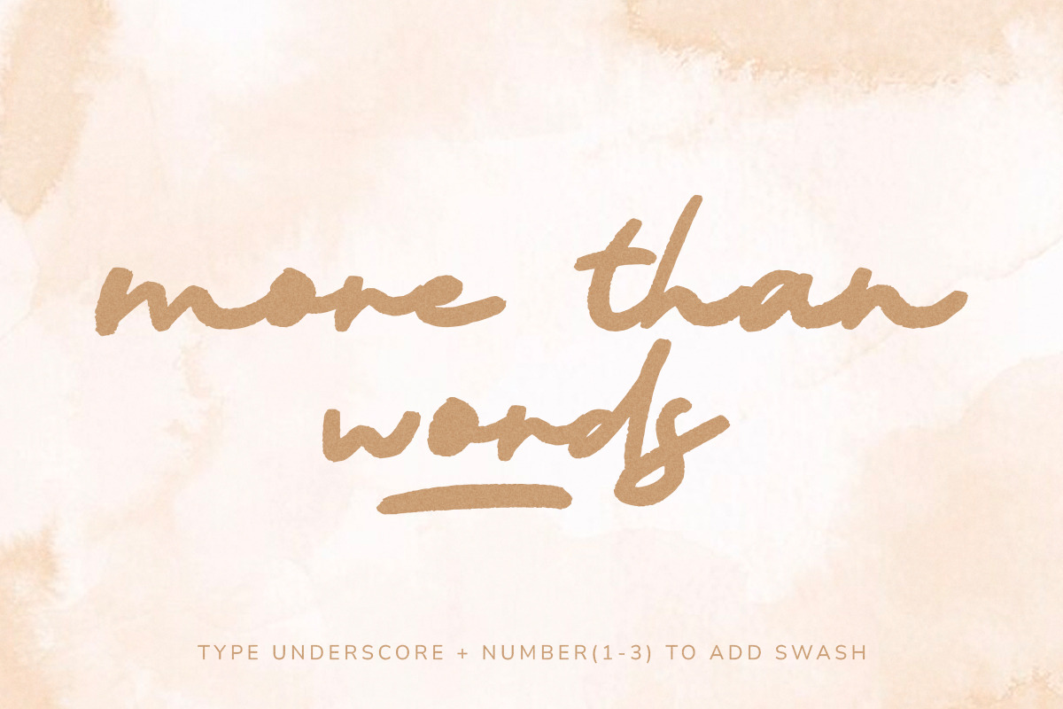 Kumala Handwritten Script, a Handwritten Font by Rillatype (Photo 7 of 9)