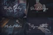 Pringle & Tweed Script, a Script Font by Nicky Laatz (Thumbnail 6 of 13)
