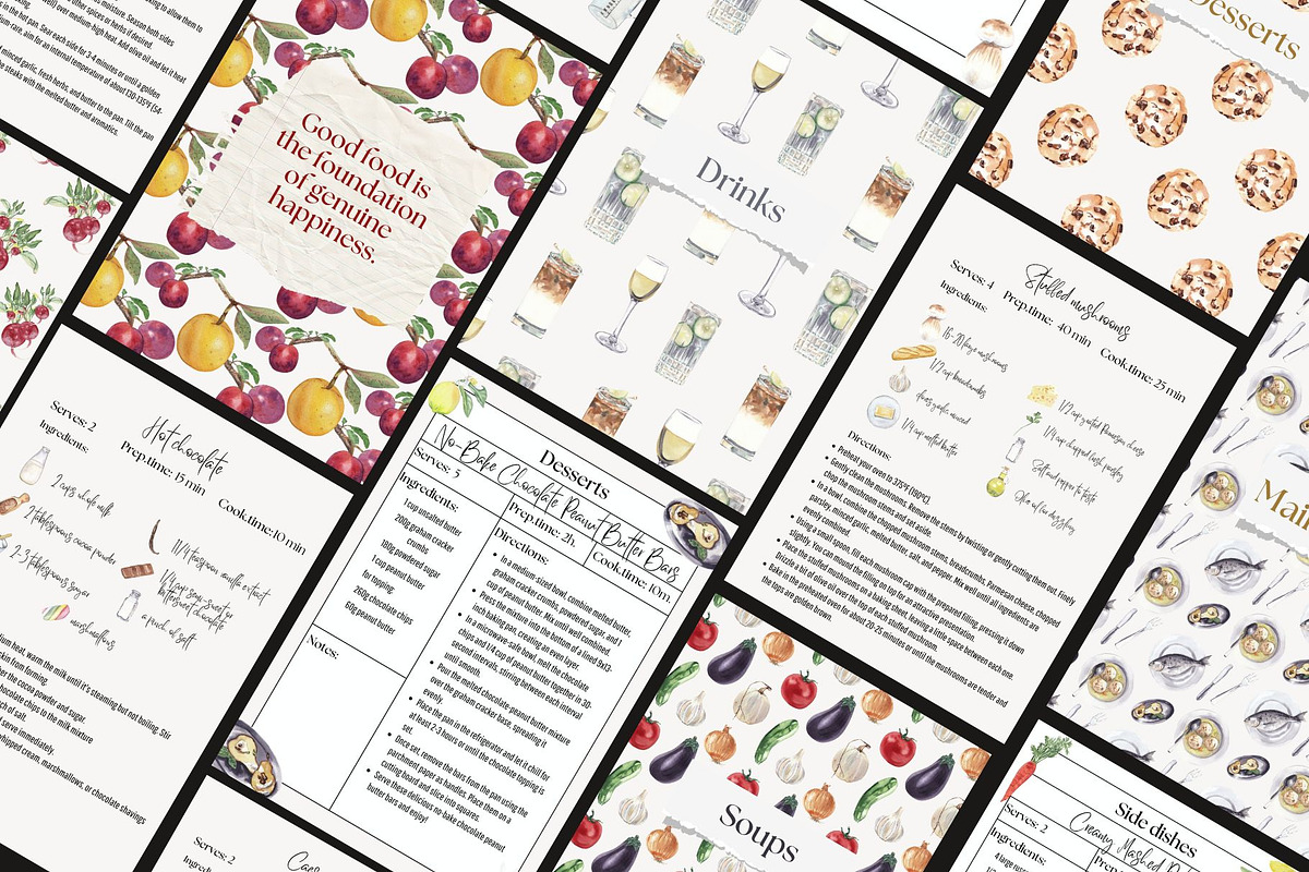 Cook book Canva template, a Magazine Template by Visual Animal (Photo 5 of 11)