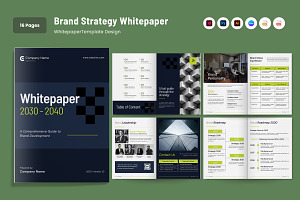 Brand Strategy Whitepaper, a Brochure Template by twinstd