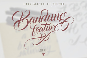 Bandung Aceserif - Script & Serif