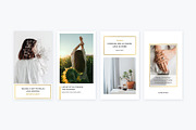 Instagram Stories Gold | CANVA, a Social Media Template by Poego Social (Thumbnail 5 of 12)