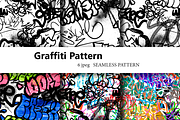 Graffiti Seamless Patterns set., a Pattern Graphic by NKTKNS (Thumbnail 1 of 6)