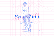 Venus Font, a Font by yaisalinas (Thumbnail 1 of 9)