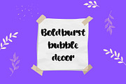 Bold burst decor script font, a Script Font by Mehul Munjani (Thumbnail 9 of 9)