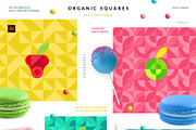 Organic Squares Patterns, a Pattern Graphic by Designnina Shop (Thumbnail 2 of 14)