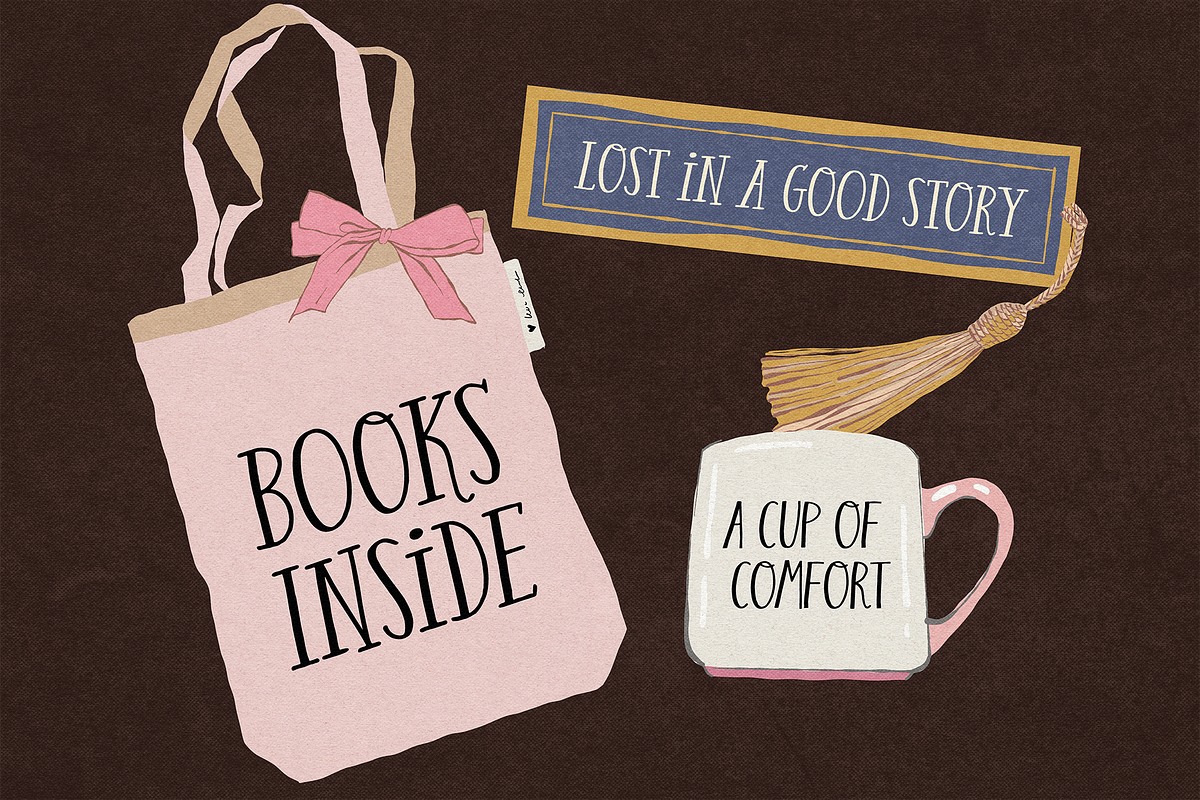 COZY LIBRARY | TALL COZY FONT, a Sans Serif Font by Maria Feliz Fonts (Photo 5 of 11)
