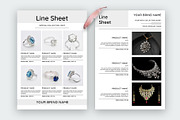 Line Sheet For Wholesale Template, a Stationery Template by Design Zone (Thumbnail 3 of 7)