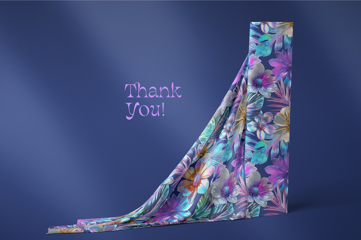Cosmic Flowers, a Pattern Graphic by Tiger and Flower (Photo 18 of 18)
