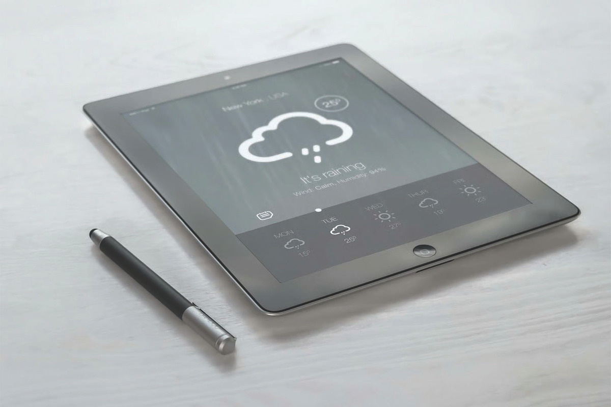 Responsive UI UX Tablet Mockup, an iPad Mockup by DesignRushMarket (Photo 3 of 16)