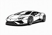 Luxury Car Clipart Vector Pack, an Illustration by BIPLOB EXPERT (Thumbnail 5 of 9)