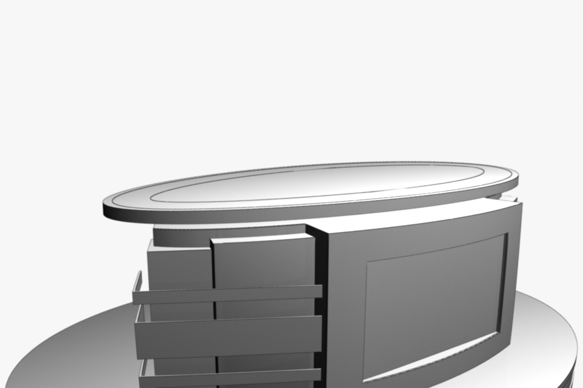 TV Studio Desk Collection (12 PCS), a Furniture 3D Model by akerStudio (Photo 151 of 153)