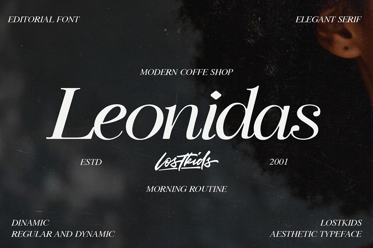 FONT - Memories of Agatha Christie, a Serif Font by Lostkids (Photo 3 of 10)