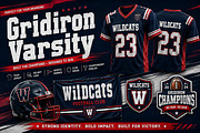 Gridiron Varsity, a Slab Serif Font by Wow Magic (Thumbnail 3 of 5)