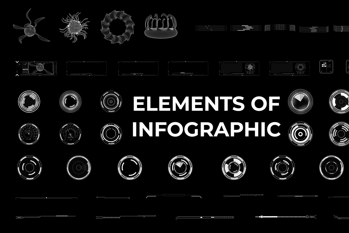 Elements Of Infographics for DaVinci, a Templates & Theme by FlashFXbox (Photo 1 of 2)