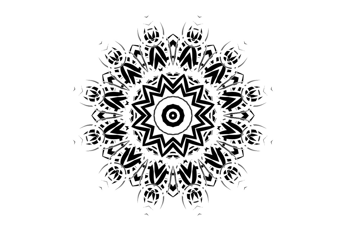 High Quality Mandala Clipart Bundle, a Decorative Illustration by NJ Himel (Photo 38 of 103)
