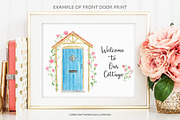 Watercolor Cottage Front Doors, a Person Illustration by Corner Croft (Thumbnail 8 of 8)