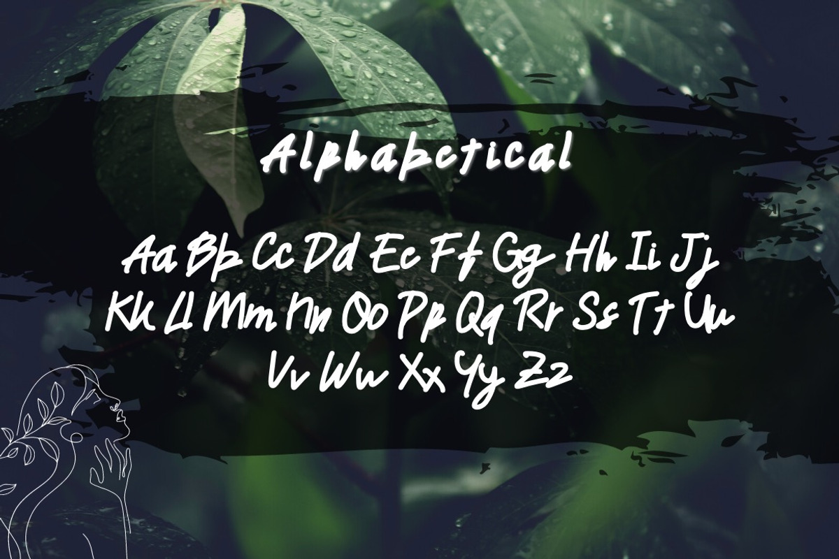 Therifai - Modern Handwritten Font, a Script Font by Dhabee (Photo 3 of 5)