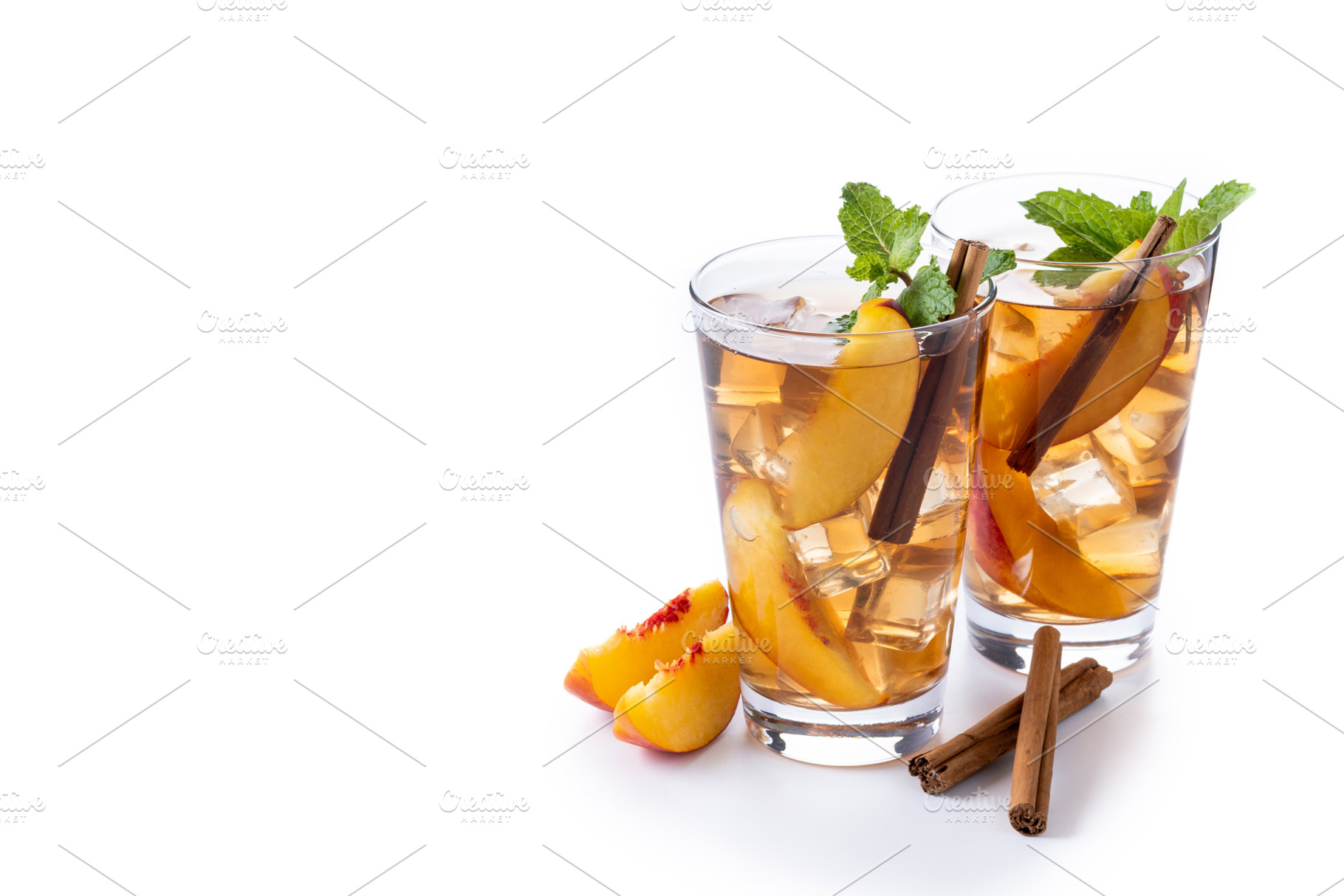 Peach iced tea, a Food & Drink Photo by etorres69